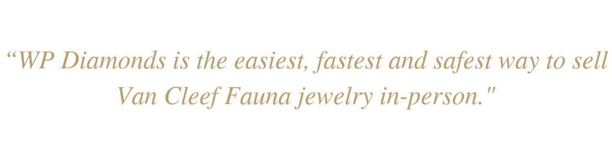 Sell Van Cleef Fauna Jewelry