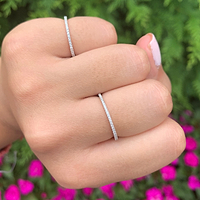 Diamond Eternity Band in 14K Yellow Gold