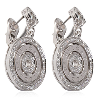Cerchi Astrale Diamond Earrings in 18k White Gold 1.3 CTW
