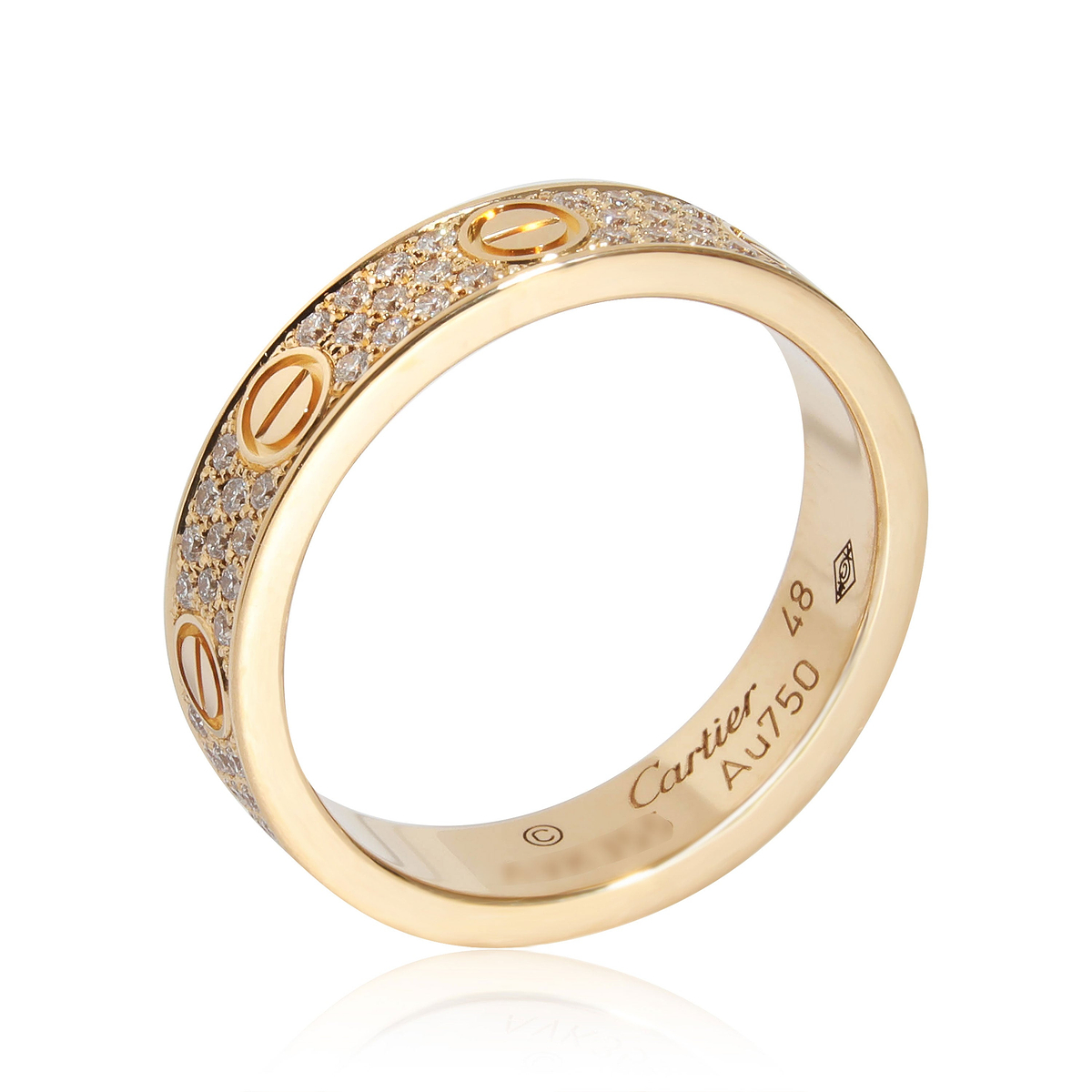 Yellow Gold Small Model Love Ring