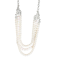 Paloma Picasso Pearl Necklace in  Sterling Silver