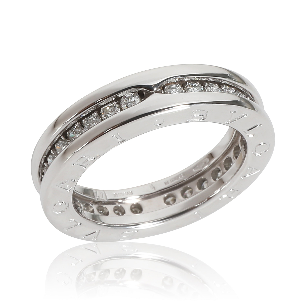 B.zero1 Ring in 18k White Gold 0.45 CTW