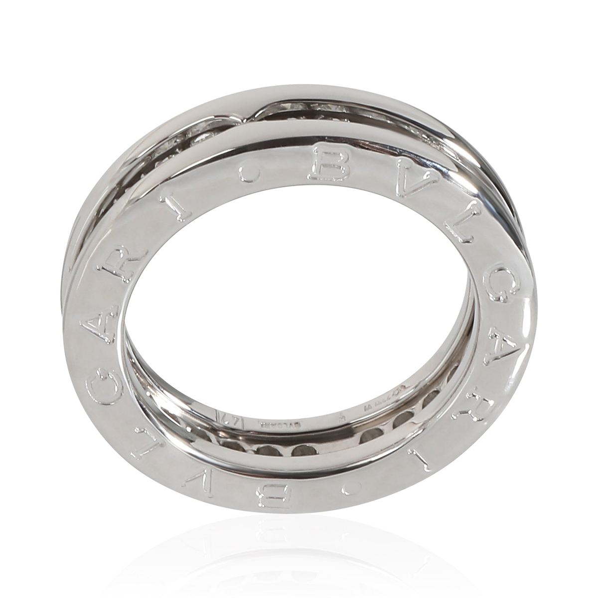 B.zero1 Ring in 18k White Gold 0.45 CTW
