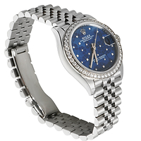 Datejust 278384RBR-0040 Womens Watch in 18kt Stainless Steel/Gold 0.91ctw