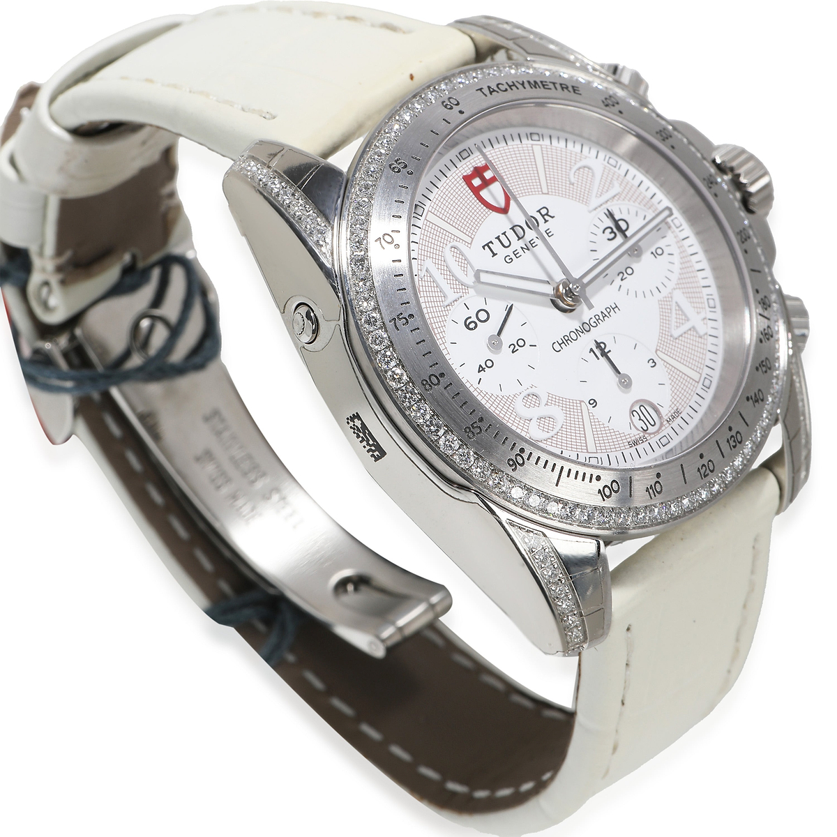 Grantour Chrono 20310 Unisex Watch in  Stainless Steel 0.5 CTW