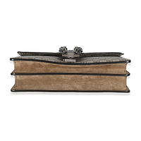 Beige GG Supreme Canvas Small Dionysus Chain Bag