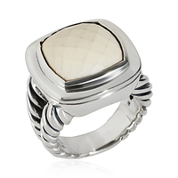 Albion Agate Ring in  Sterling Silver