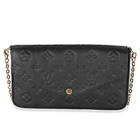 Black Monogram Empreinte Felicie Pochette