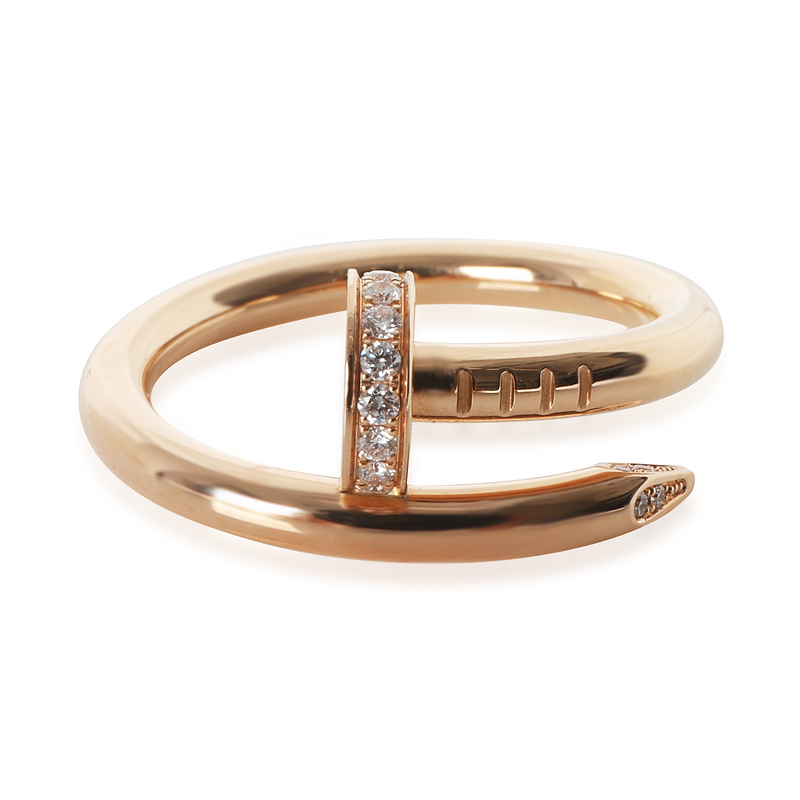 Rose Gold Diamond Juste Un Clou Ring