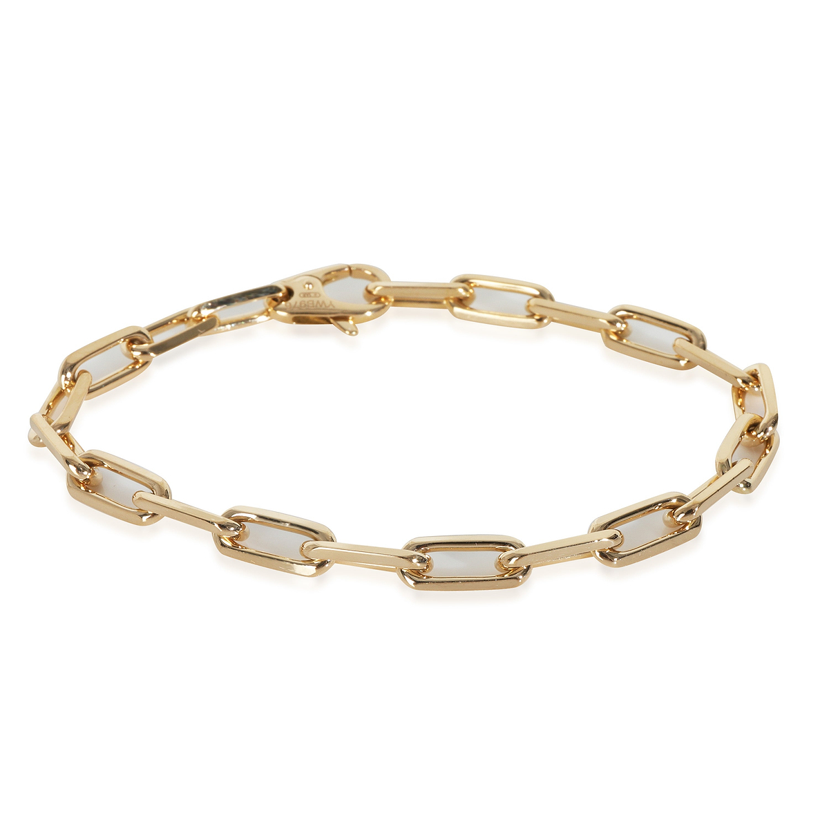 Yellow Gold Medium Model Santos de Cartier Bracelet