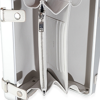 x RIMOWA Silver Aluminum Personal Clutch On Strap