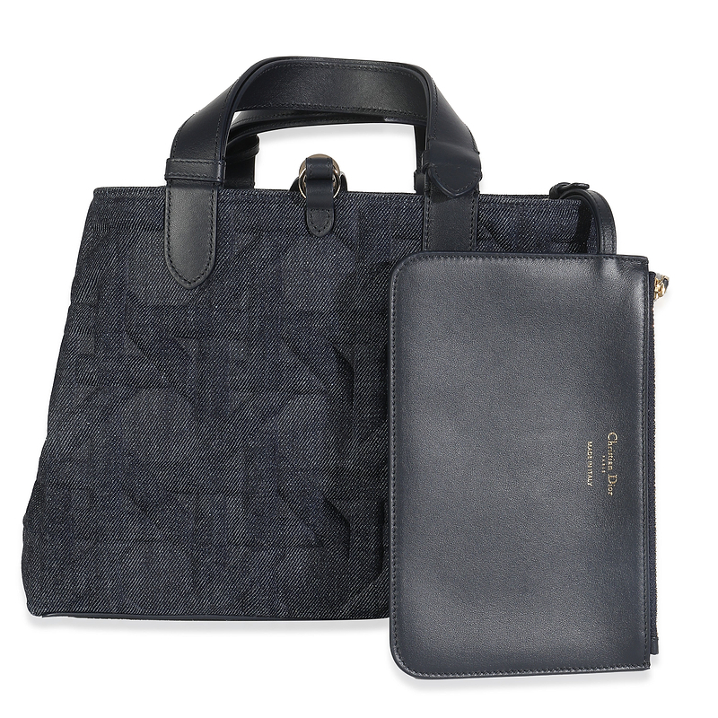 Dark Blue Denim Cannage Medium Toujours