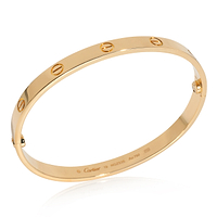 Yellow Gold  Love Bracelet
