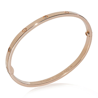 Rose Gold Diamond Small Model Love Bracelet