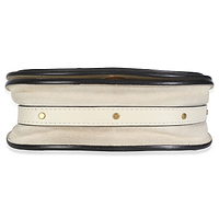 Chloe White Leather Small Nile Bracelet Bag