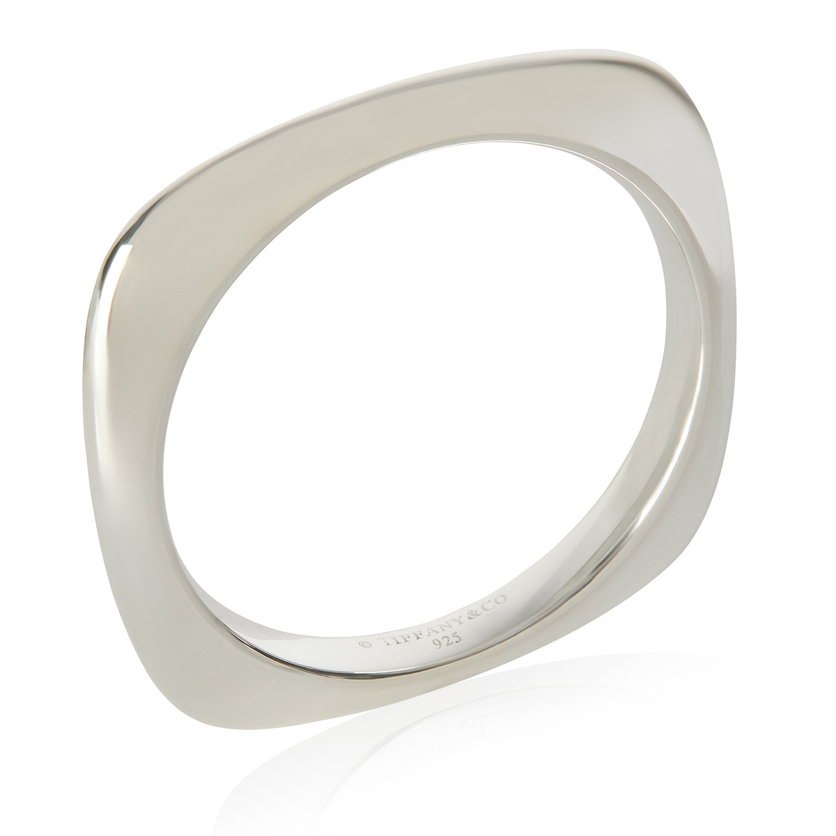 Sterling Silver  Square Cushion Bracelet