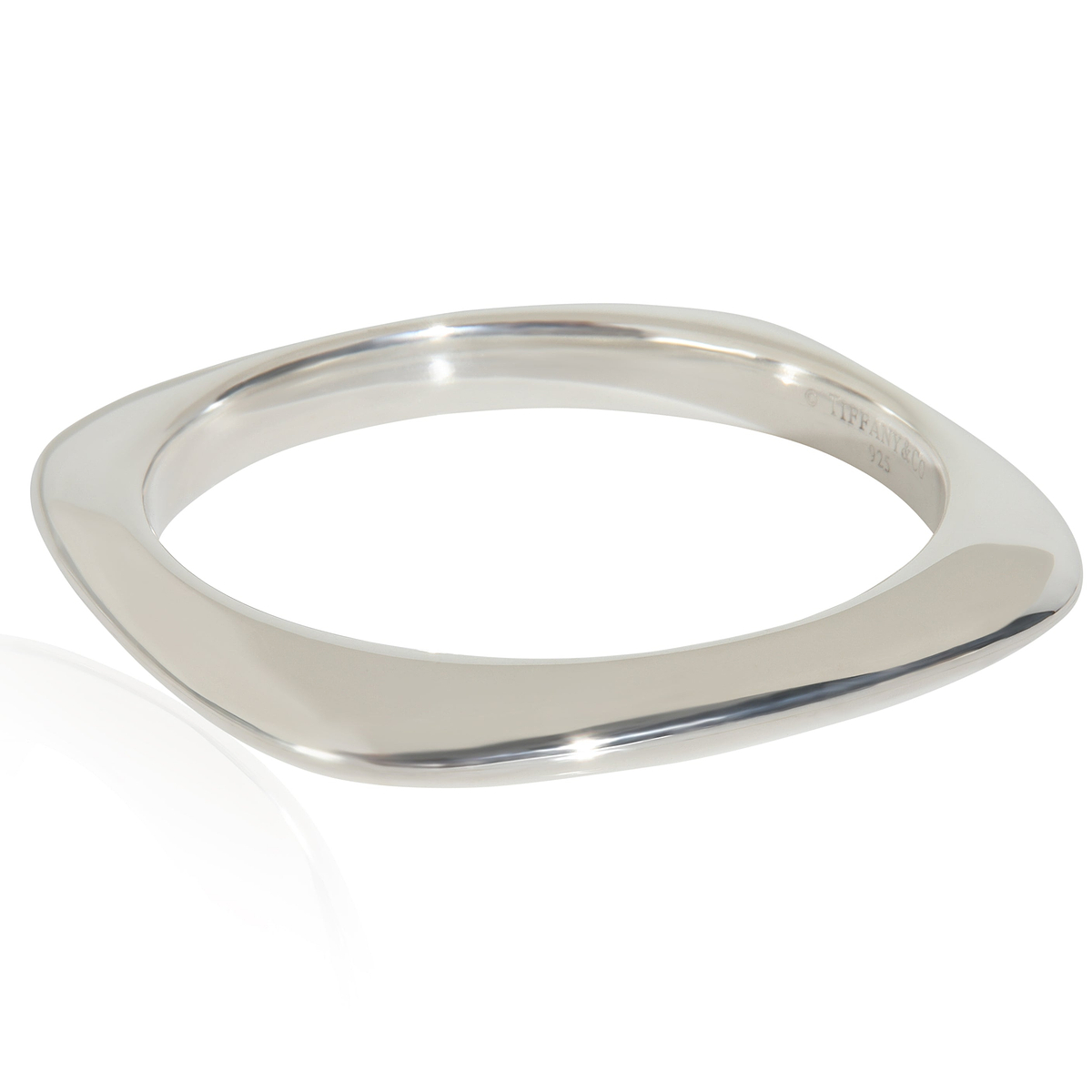 Sterling Silver  Square Cushion Bracelet