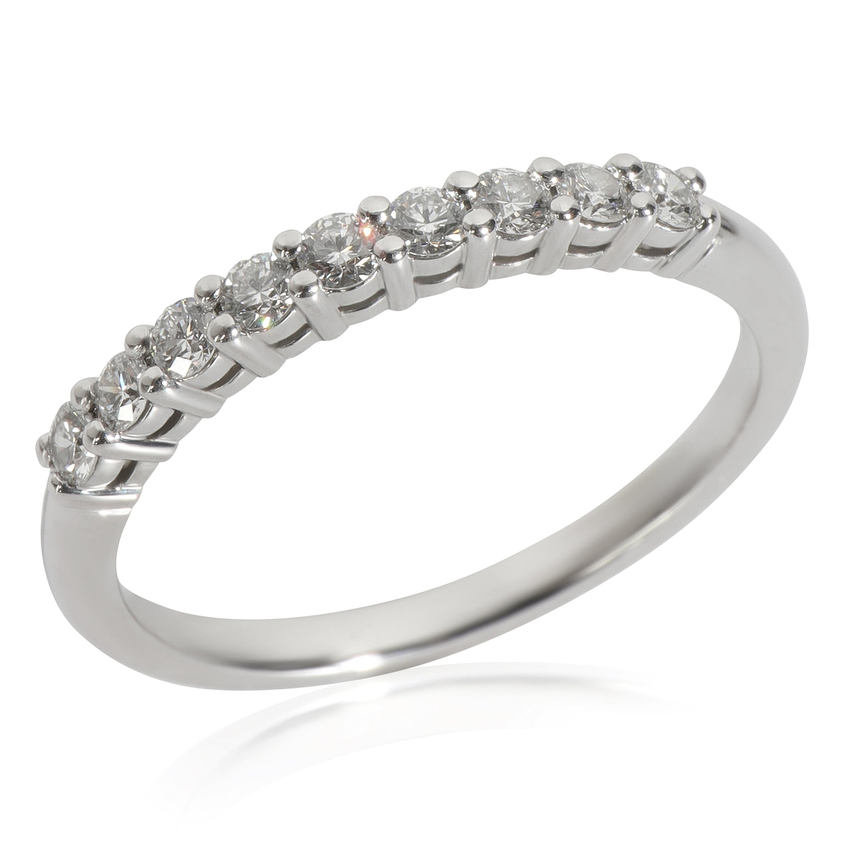 Platinum Diamond Tiffany Forever Band