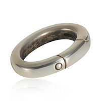 Sterling Silver Clasping Charm Ring
