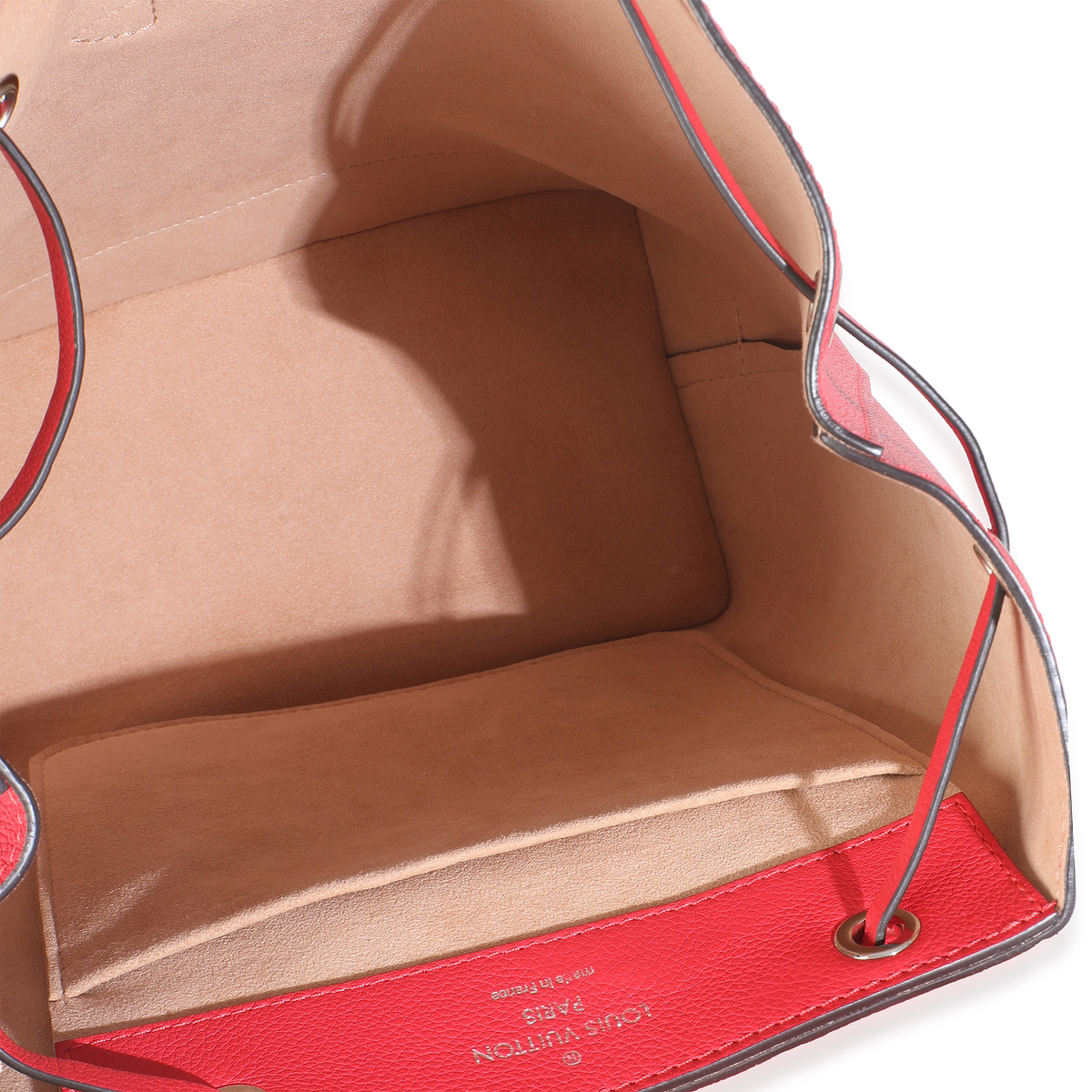 Rubis Calfskin Leather Lockme Backpack