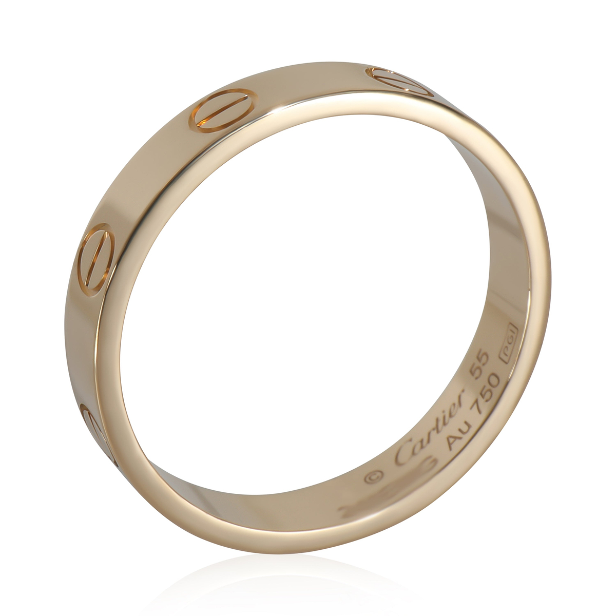 Yellow Gold  Small Model Love Ring