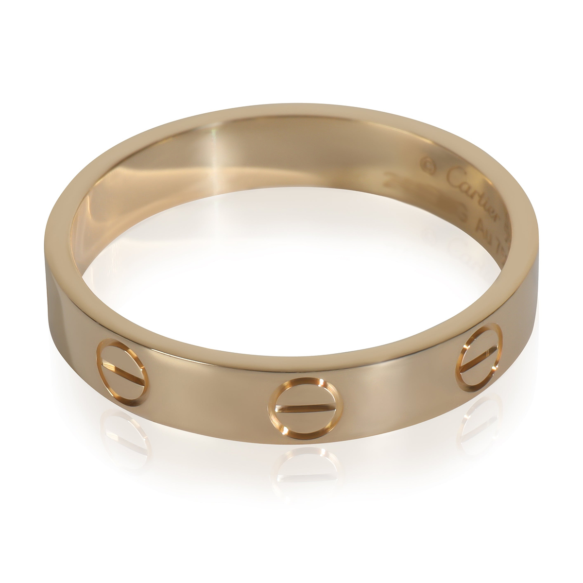 Yellow Gold  Small Model Love Ring