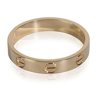Yellow Gold  Small Model Love Ring