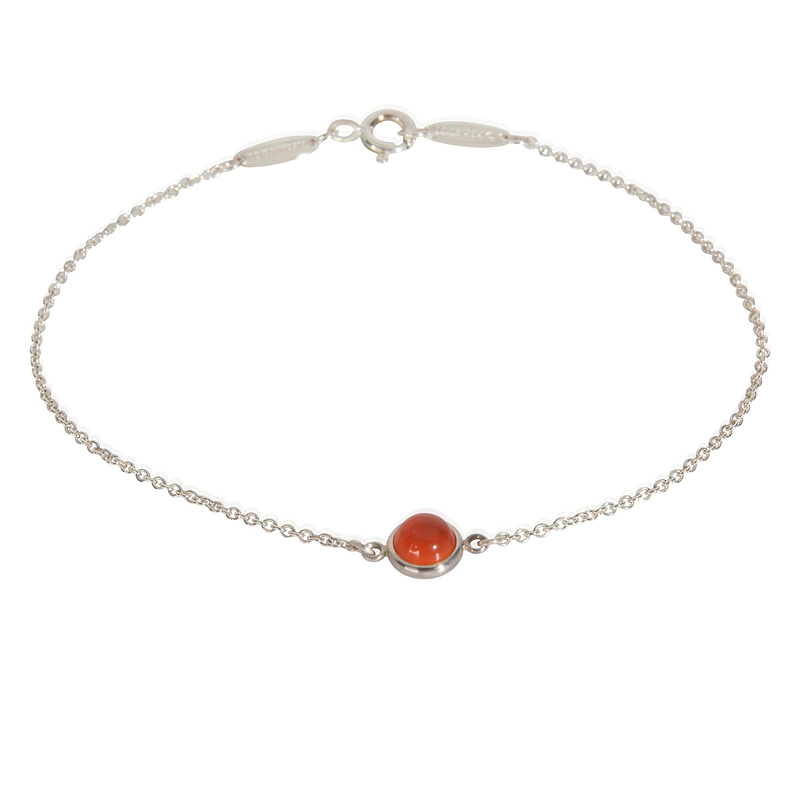 Sterling Silver Chalcedony Elsa Peretti Color By The Yard Bracelet