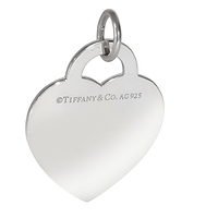 Sterling Silver  Return To Tiffany Verona Charm