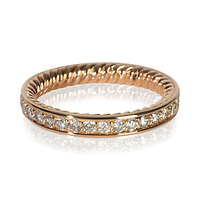 Rose Gold Diamond Band