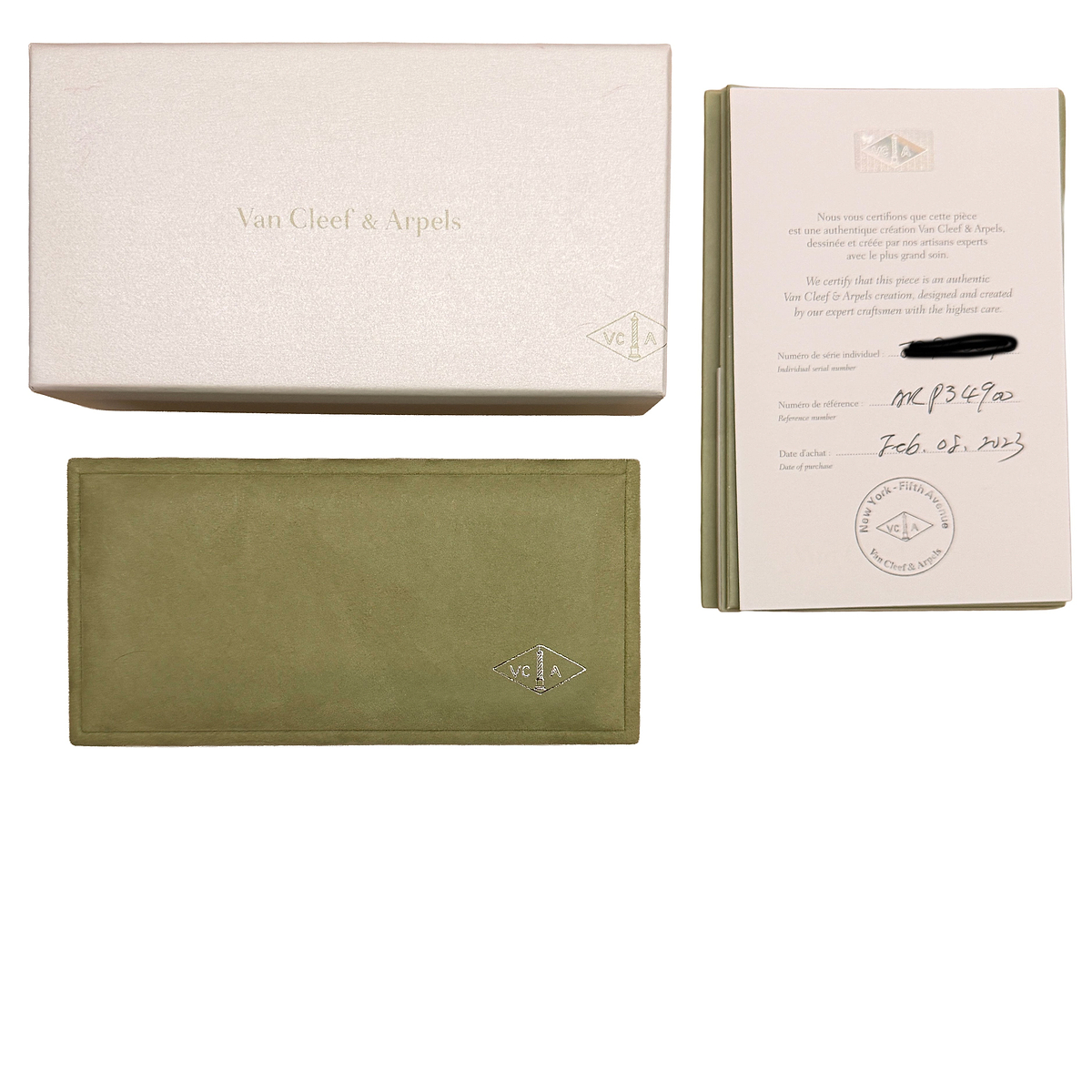 Yellow Gold Agate Vintage Alhambra Bracelet