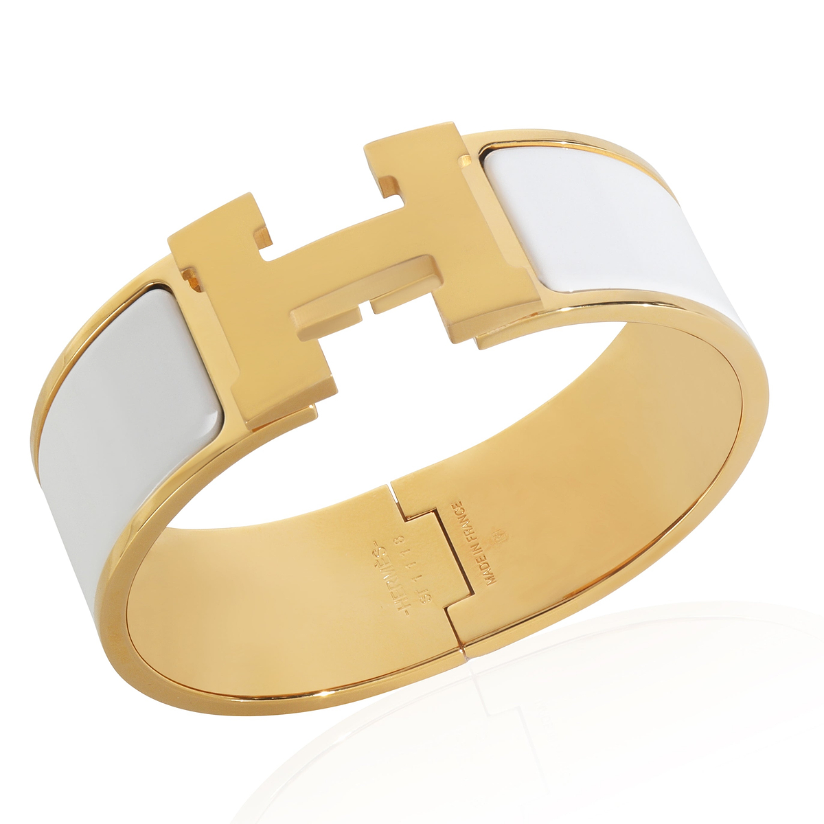 Gold-Plated  Clic Clac Bracelet