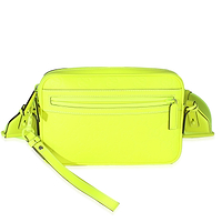 Fluorescent Yellow Rubber Effect Monogram GG Crossbody Bag