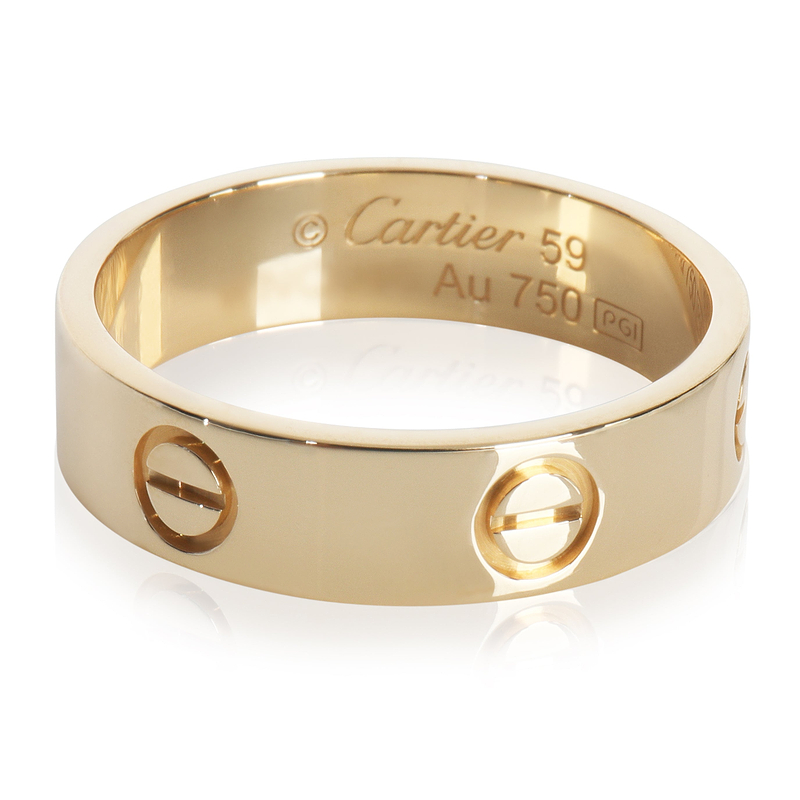 Yellow Gold  Love Ring