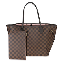 Rose Ballerine Damier Ebene Canvas Neverfull MM