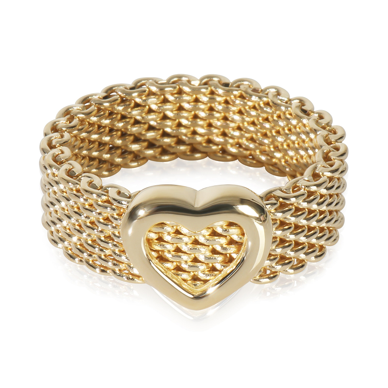 Yellow Gold  Somerset Mesh Ring