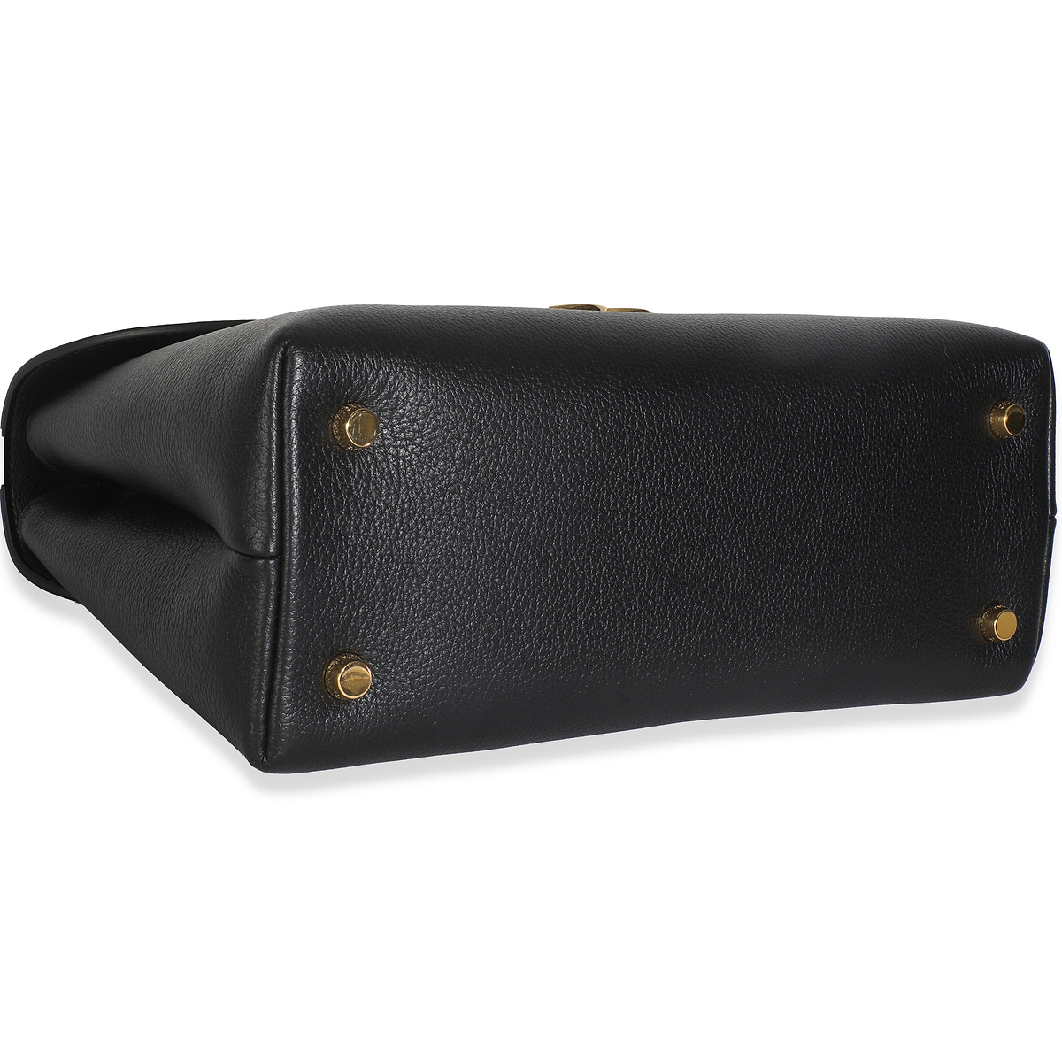 Black Supple Calfskin Medium Nino Bag