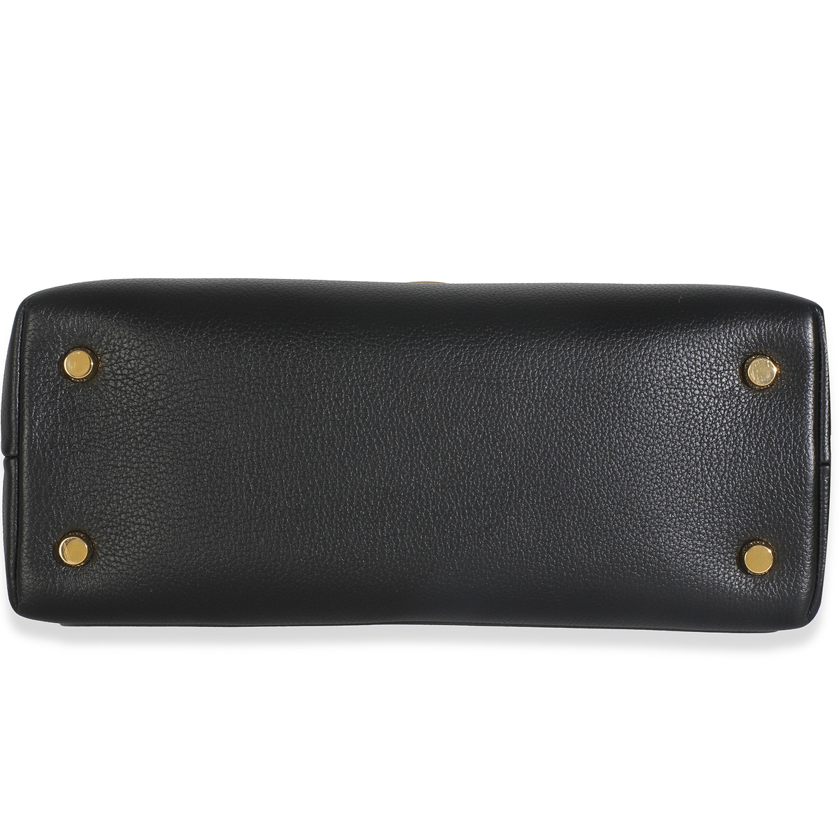 Black Supple Calfskin Medium Nino Bag