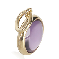 Rose Gold Amethyst Paloma Picasso Charm