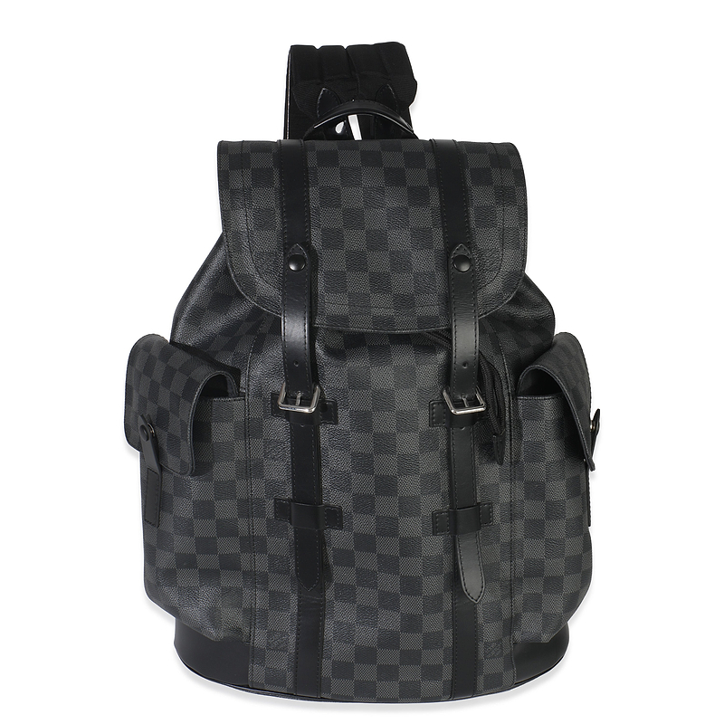 Damier Graphite Canvas Christopher Backpack MM
