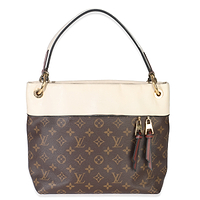 Creme Monogram Canvas Tuileries Besace
