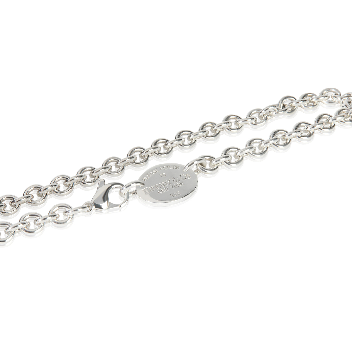 Sterling Silver  Return To Tiffany Necklace