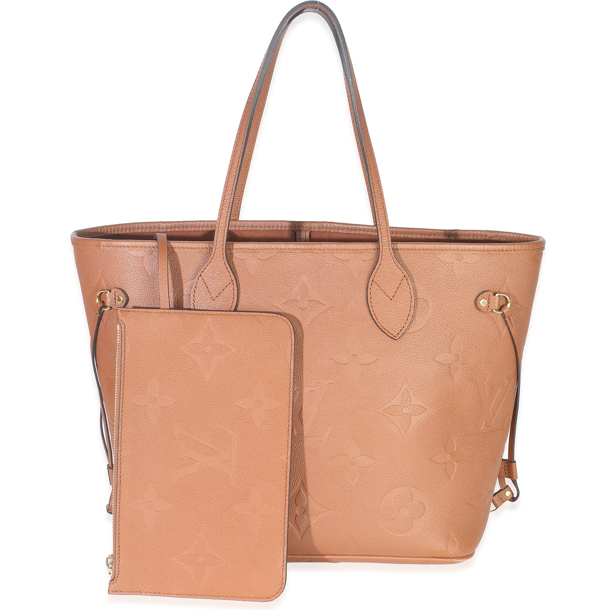 Cognac Empreinte Monogram Giant Neverfull MM