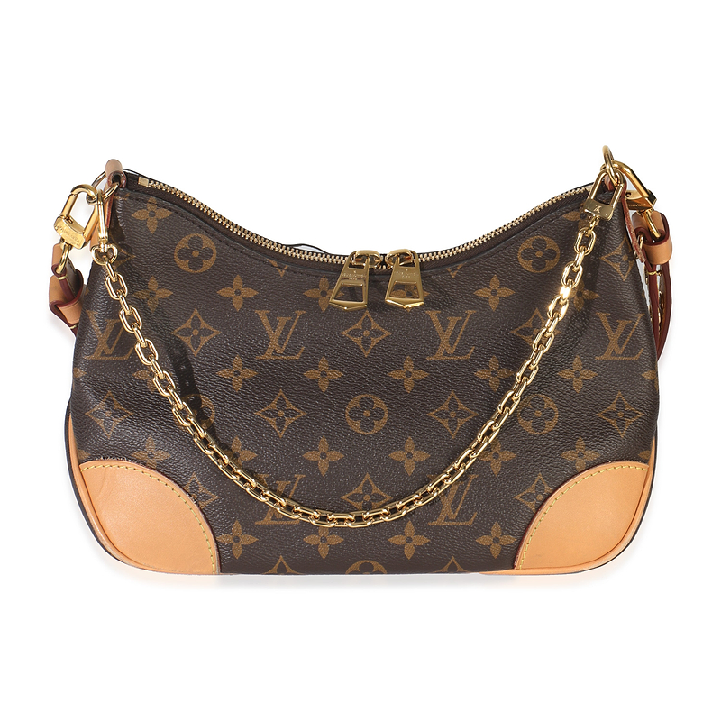 Natural Monogram Canvas Boulogne NM