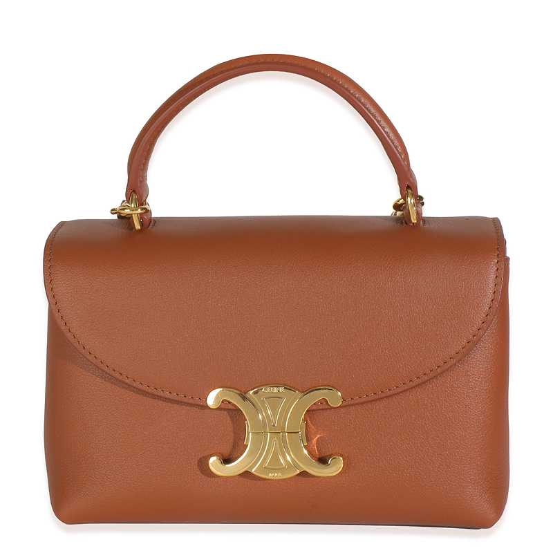Chesnut Supple Calfskin Teen Nino Bag