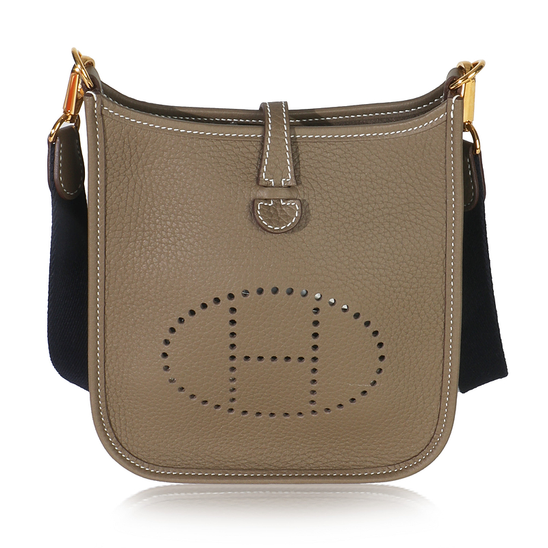 Bleu Indigo Etoupe Clemence Amazone Mini Evelyne TPM GHW