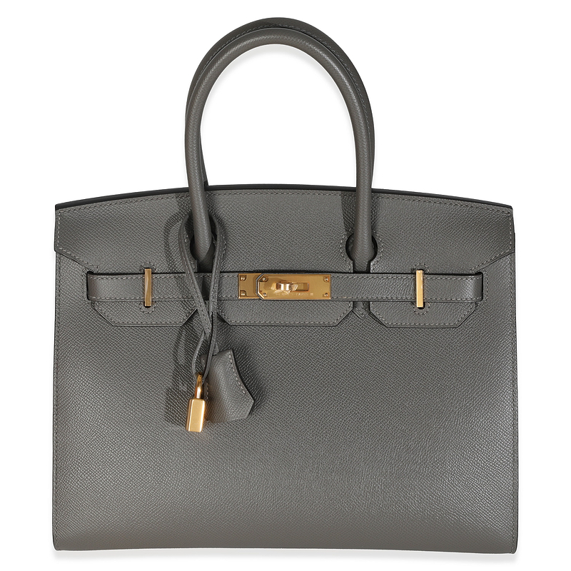 Gris Meyer Epsom Sellier Birkin 30 GHW
