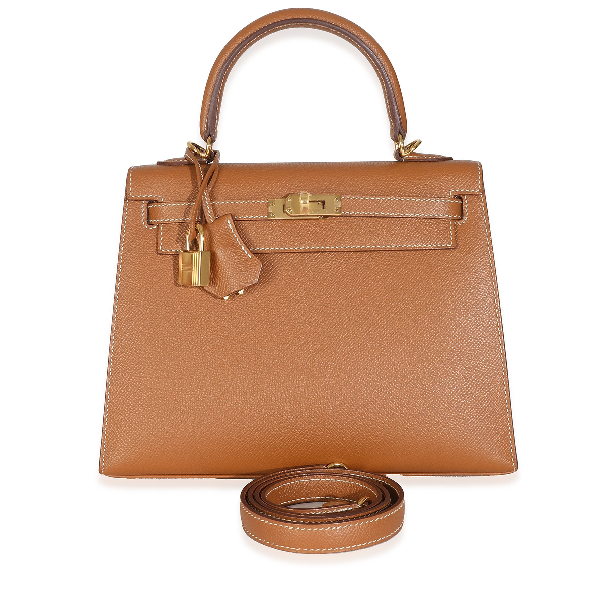 Gold Epsom Sellier Kelly 25 GHW