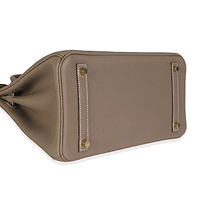 Etoupe Togo Birkin 30 GHW