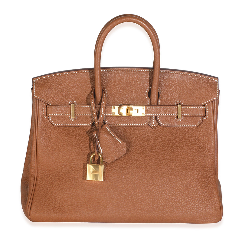 Gold Togo Birkin 25 GHW